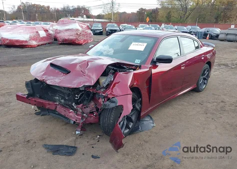 2022 Dodge Charger R/T z USA, uszkodzony, nr VIN 2C3CDXCT6NH235882